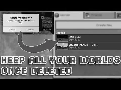 How to Delete Minecraft Worlds image 2