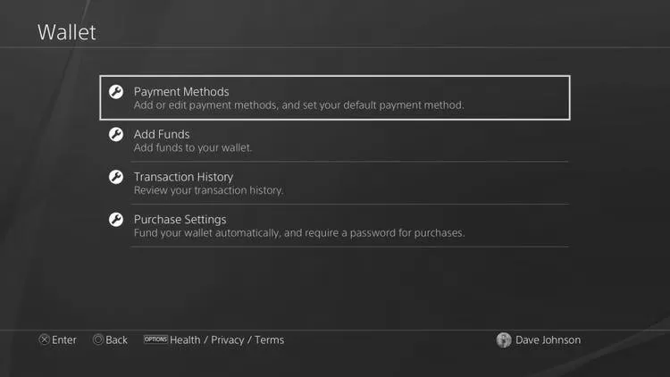 How to Remove Credit Card From PS4 image 3