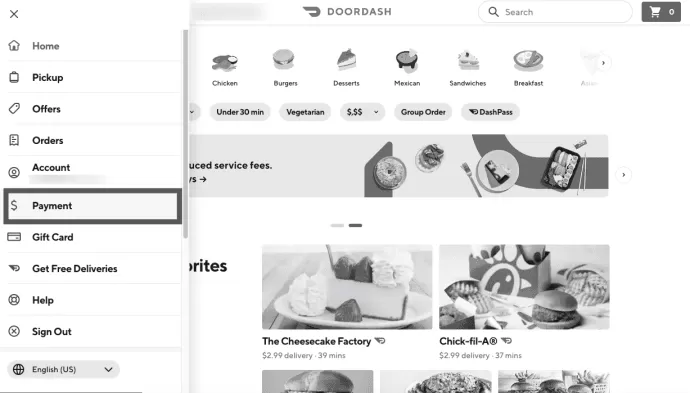 How to Remove Card From DoorDash image 2