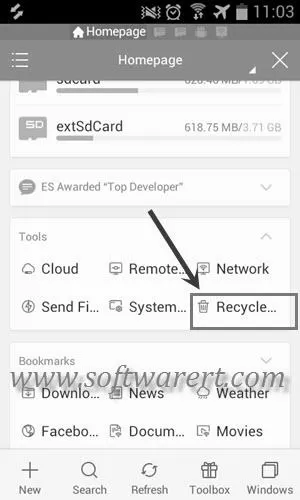 How to recover deleted files from trash in android? image 0