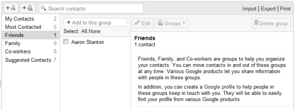 How to delete group in google contacts? image 1