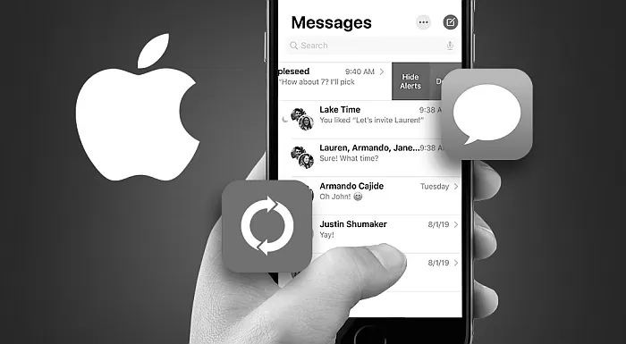 Recover deleted text messages iphone without computer or backup? image 1