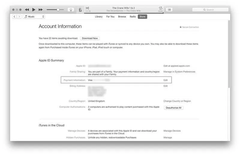 How to delete credit card info on itunes? photo 2